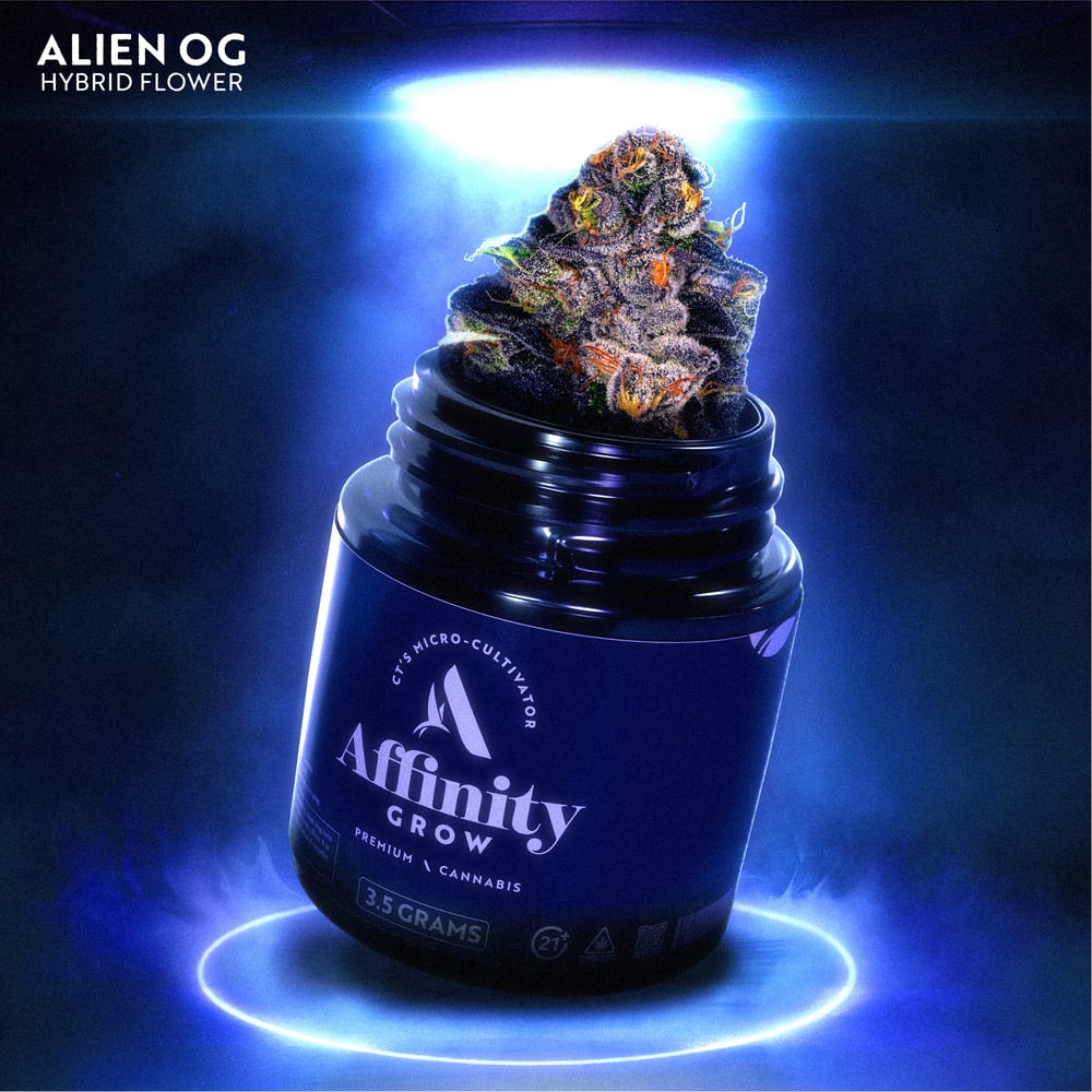 Alien OG Flower T29.82% H 00615 by Affinity Grow