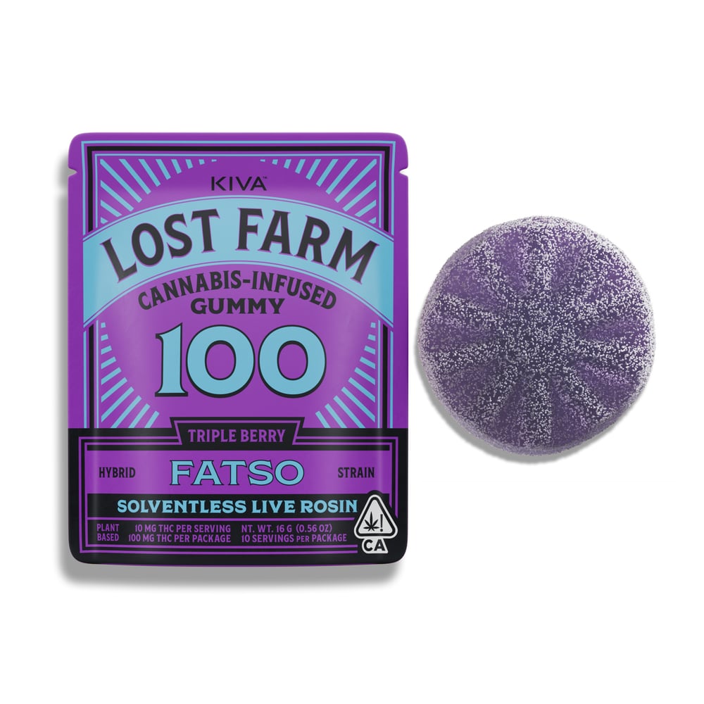 Triple Berry x Fatso [1pk] (100mg) by Lost Farm