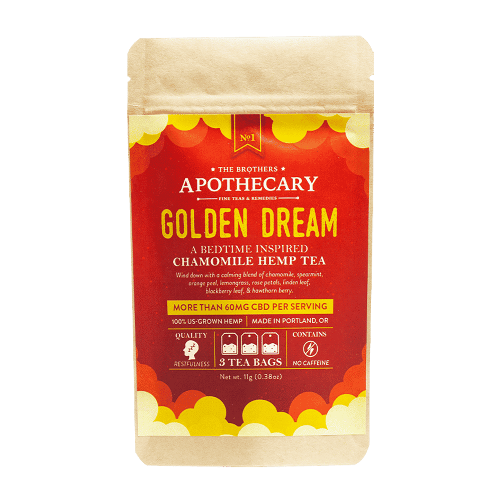Golden Dream [3pk] (150mg CBD) by The Brothers Apothecary