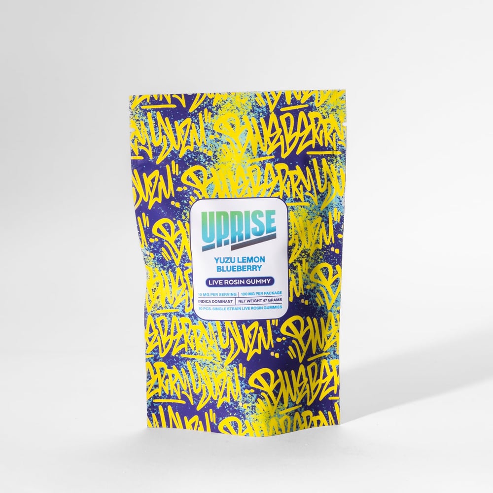 Yuzu Lemon Blueberry [10pk] (100mg) by Uprise Cannabis