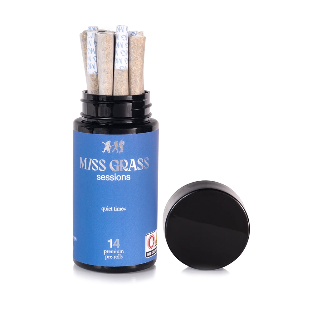 Quiet Times Sessions 14pk (7g) - Pink Durban by Miss Grass