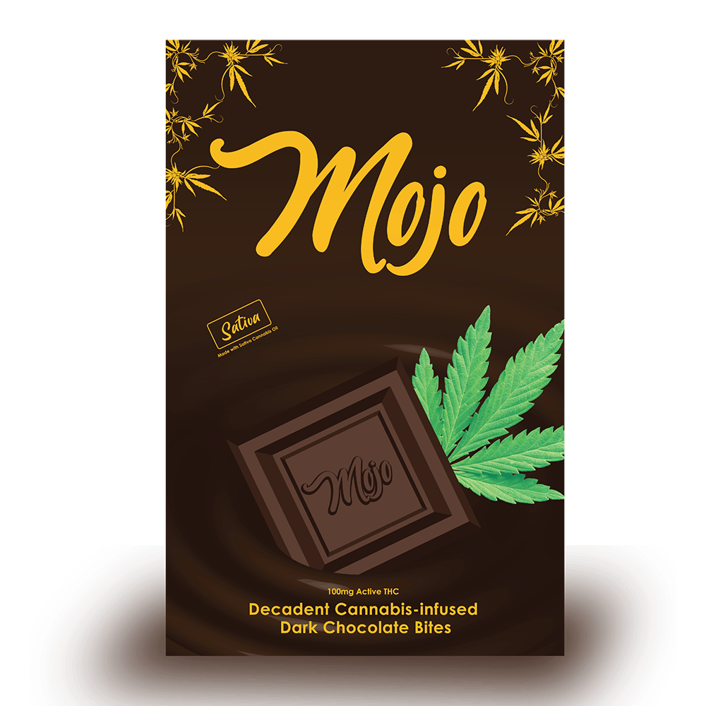Dark Chocolate (200mg) by Mojo Chocolates in United States