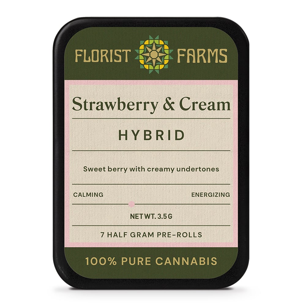 Strawberry & Cream [.5g] by Florist Farms