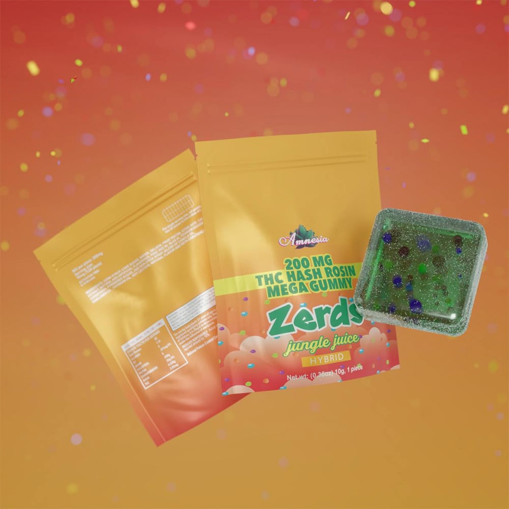 Jungle Juice Hash Rosin Zerds [1pk] (200mg) by Amnesia