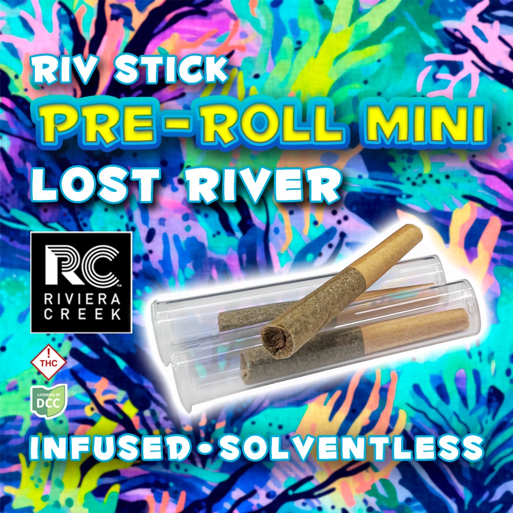 Lost River Infused Pre Roll Minis by Riviera Creek