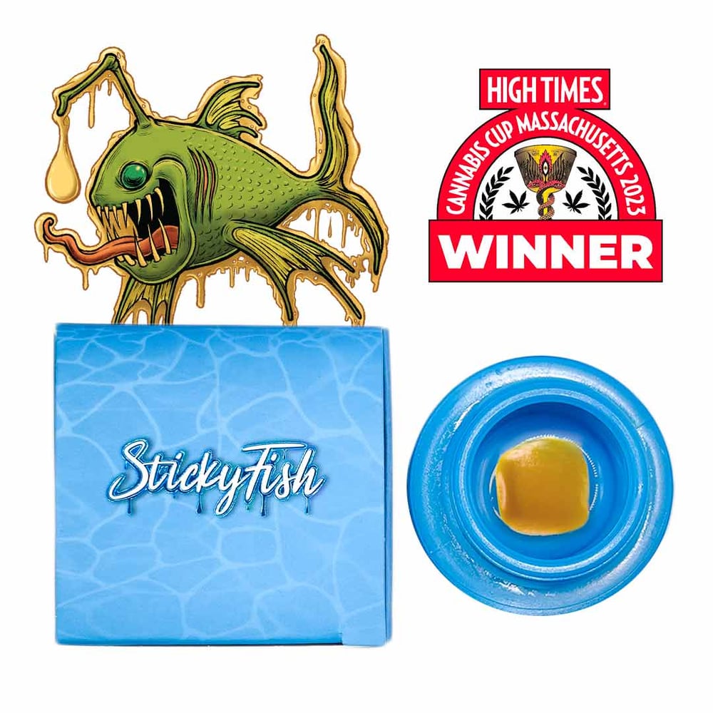 Apple Tartz Sticky Fish Live Resin Budder by Sticky Fish