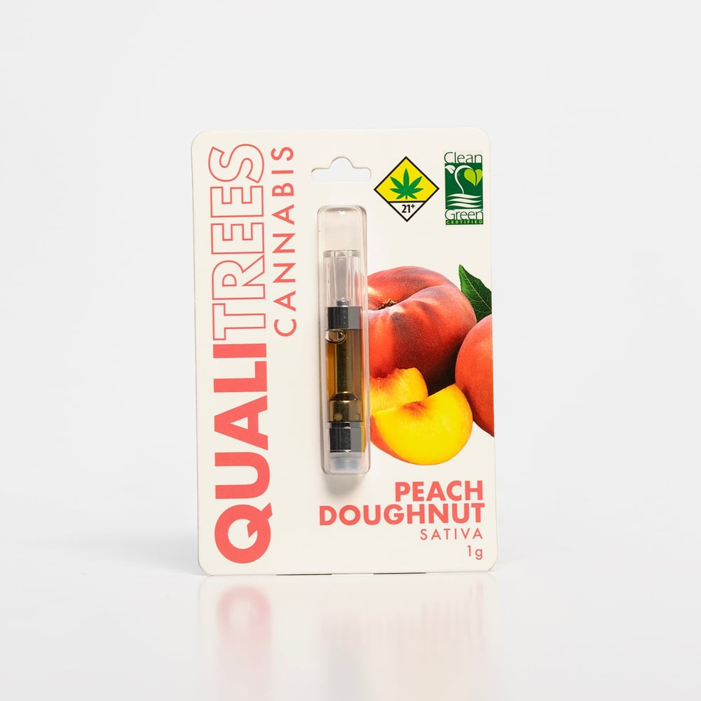 Peach Doughnut by Qualitrees