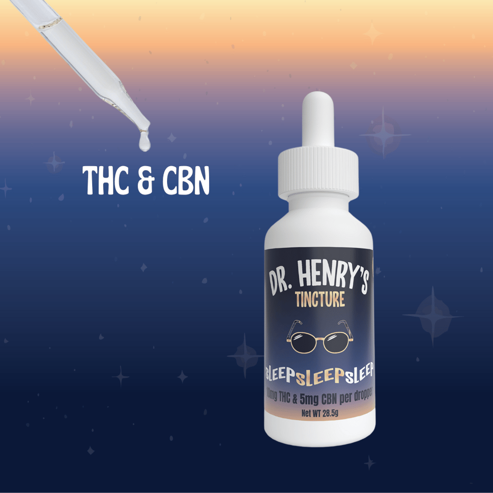 10:5 THC:CBN Sleep Elderberry [1oz] (200mg THC/100mg CBN) by Dr. Henry's