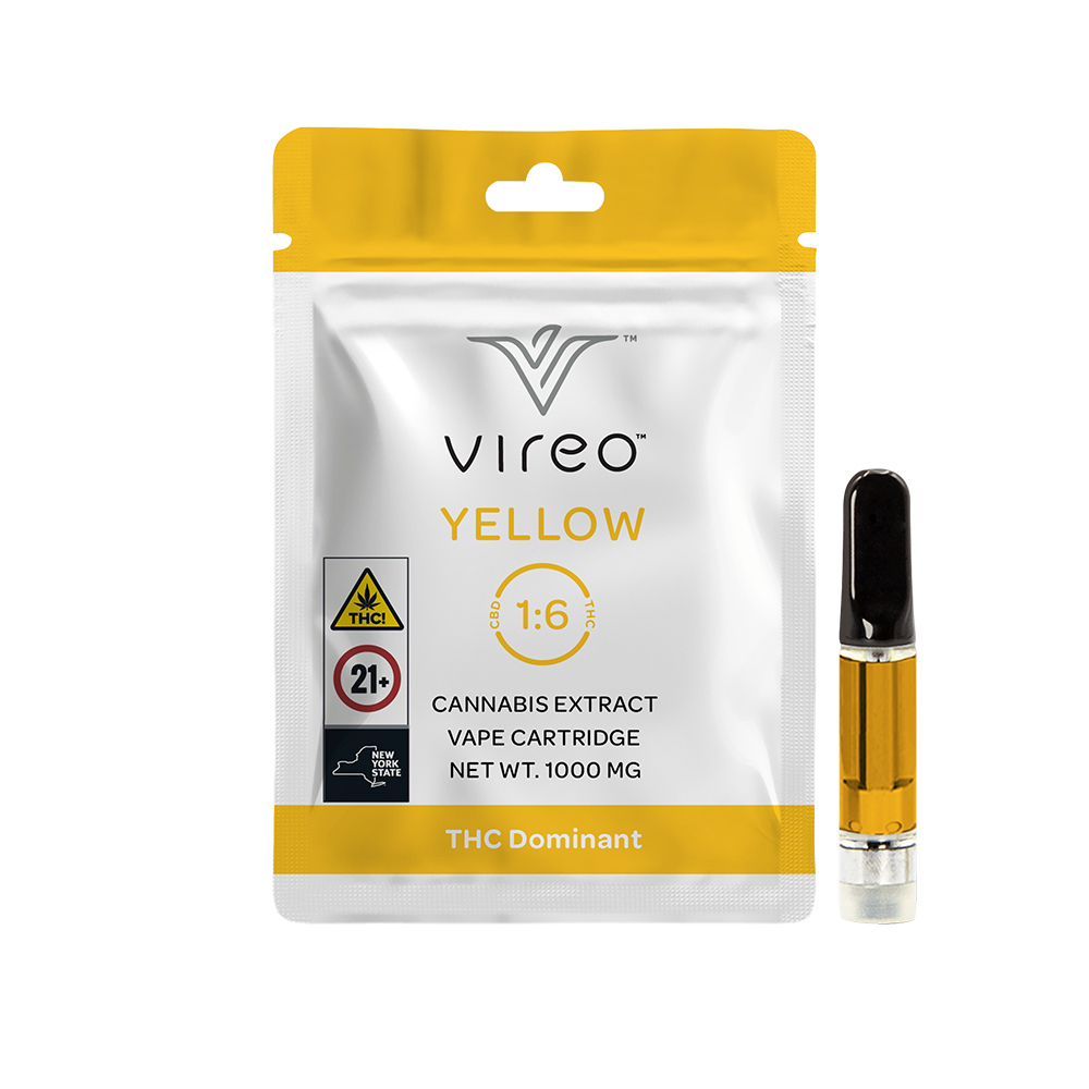 Yellow Distillate Vaporizer Cartridge [1000mg] (GDP) by Vireo