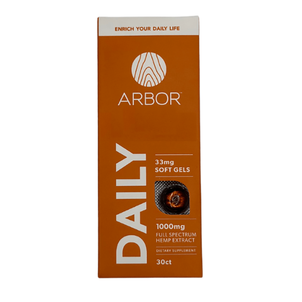 Daily [30pk] (1000mg CBD) by Arbor Hemp