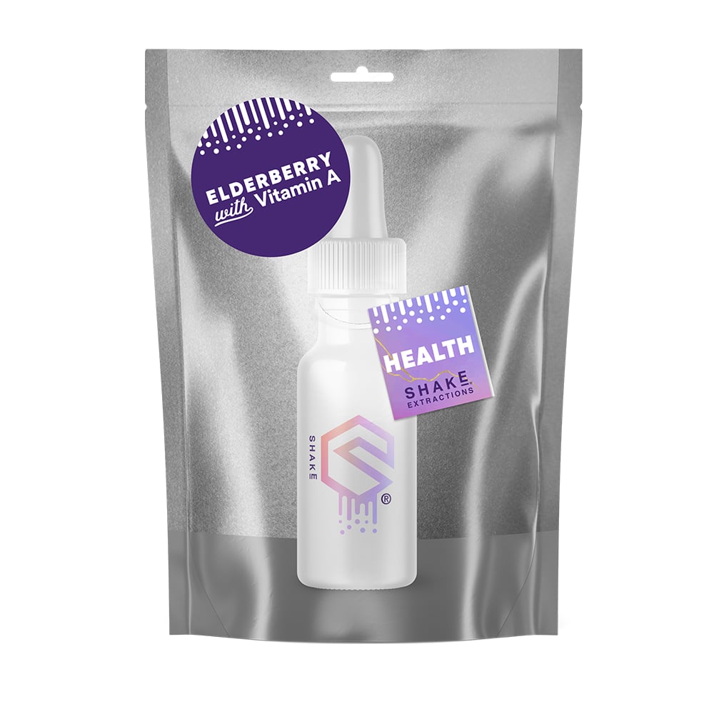 1:1 MICRO Infused Vita-Drops For Immunity - Elderberry [15ml] (250mg CBD/250mg THC) by Shake Extractions