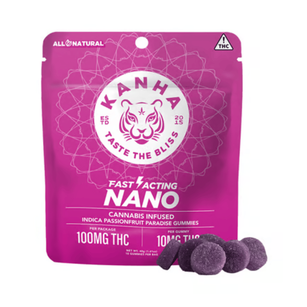 Passionfruit Paradise - Indica [10pk] (100mg) by KANHA in United States