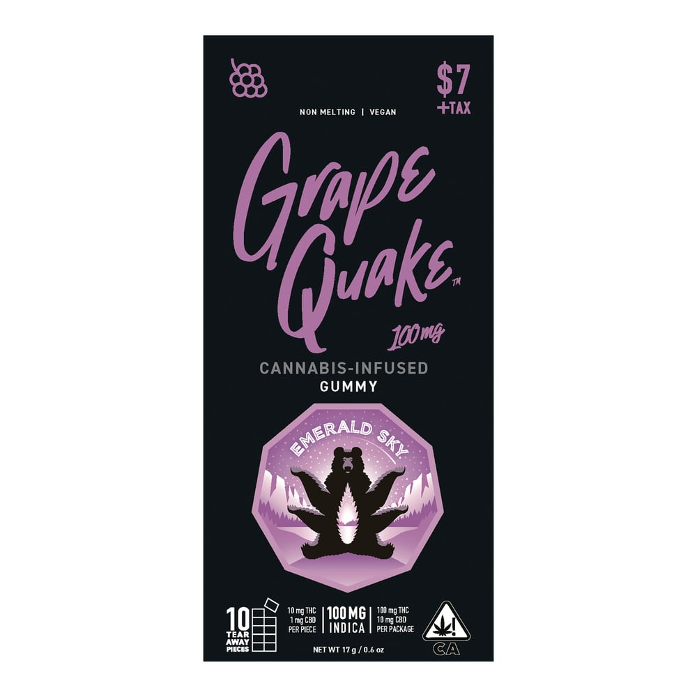 PROMO - Emerald Sky - Grape Quake | 1pk/100mg | by PROMO