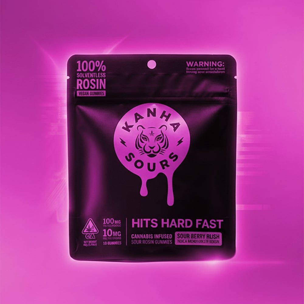 Sour Berry Bliss (Mendo Breath) [10pk] (100mg) by KANHA in United States