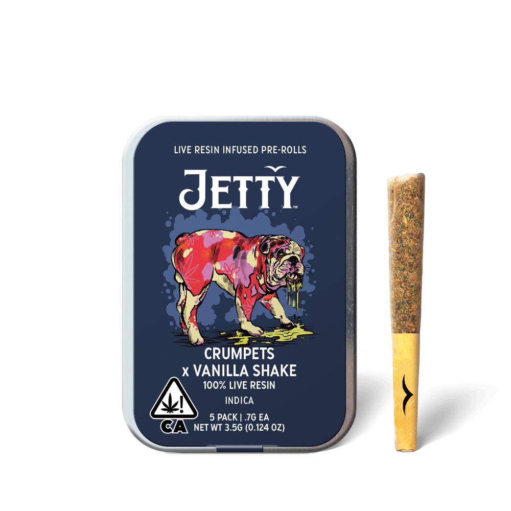 Crumpets x Vanilla Shake [.5g] by Jetty Extracts