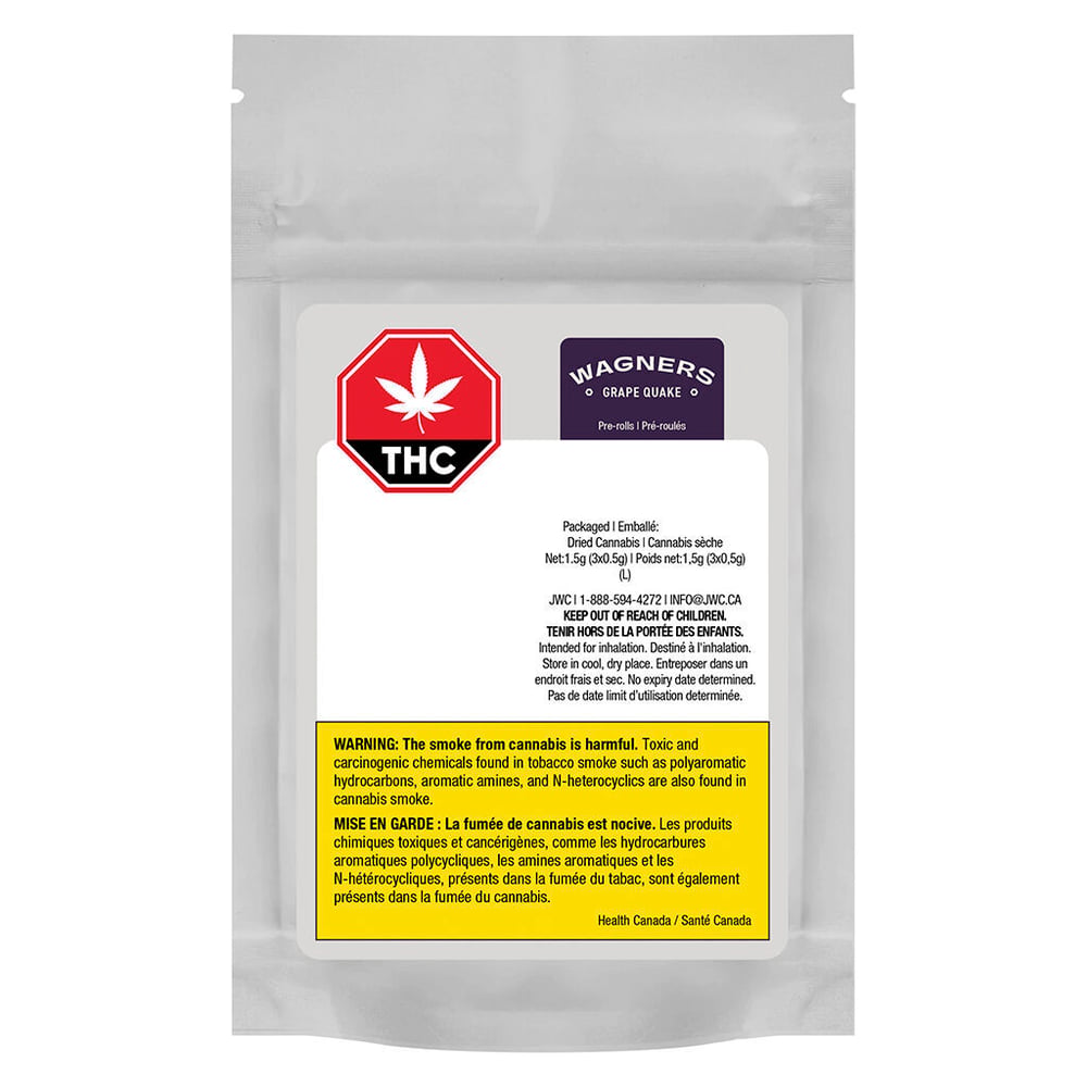 Grape Quake [.5g] by Wagners