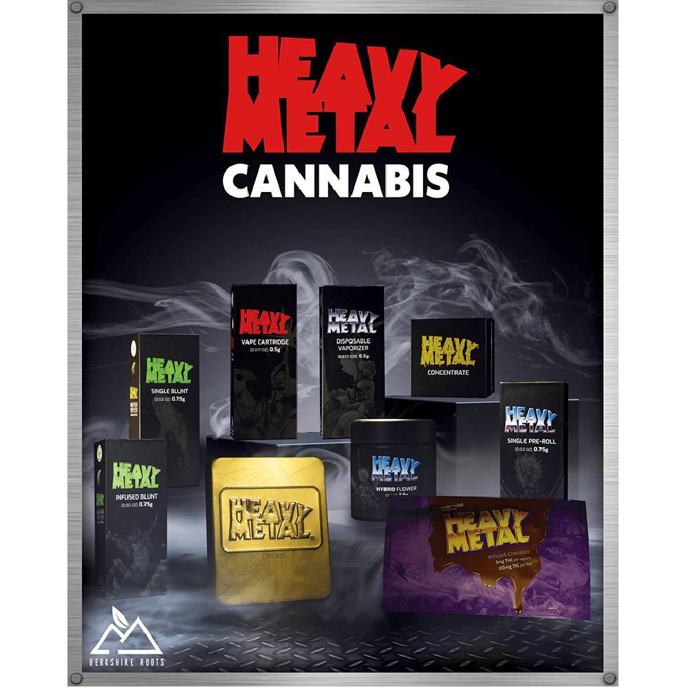 Hot Jamz Dark Chocolate by Heavy Metal Cannabis