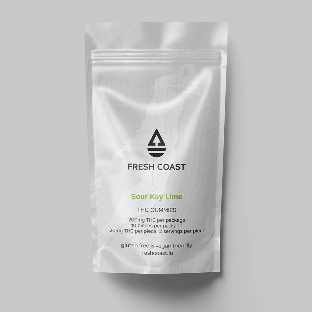 Key Lime [10pk] (200mg) by Fresh Coast