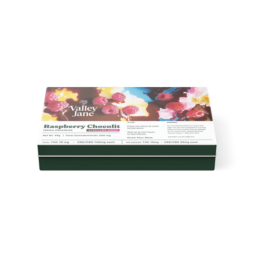 Valley Jane - 2:2:1 Raspberry Chocolit (140mg CBD/140mg CBN / 70mg THC/) by Valley Jane