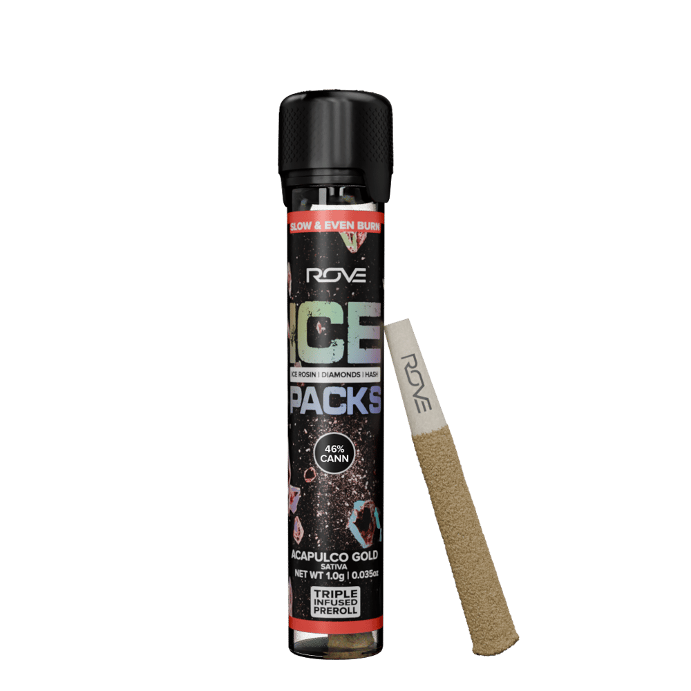 Acapulco Gold - Triple Infused Ice Pack (Rosin, Hash, and Diamonds) [1g] by ROVE