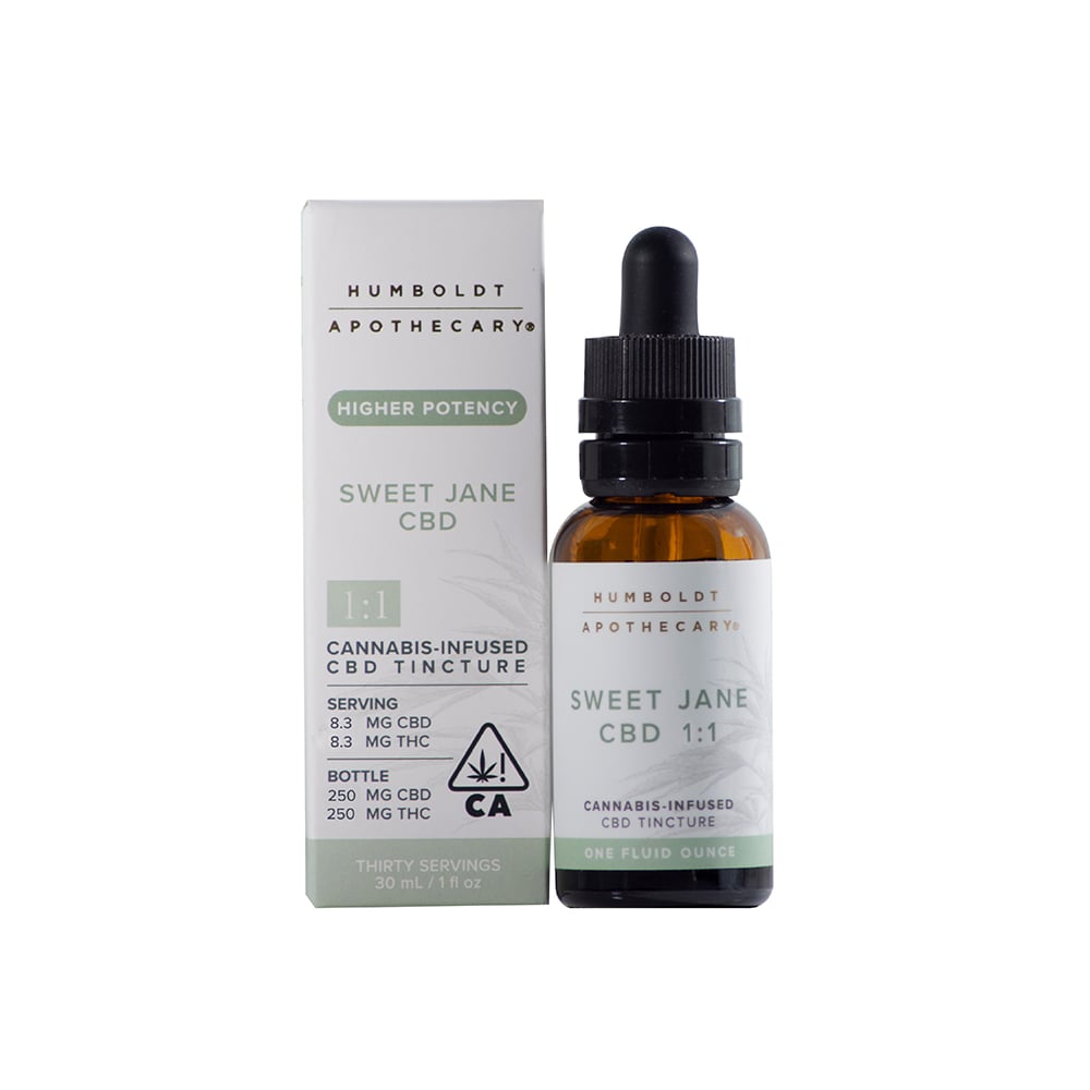 1:1 Sweet Jane [30ml] (150mg CBD/150mg THC) by Humboldt Apothecary