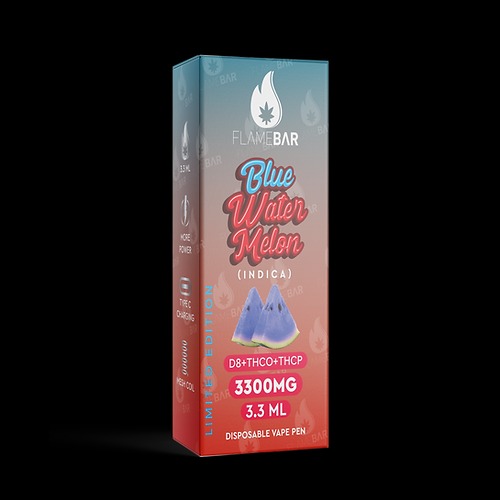 Blue Watermelon [3300mg] by Flame Bar