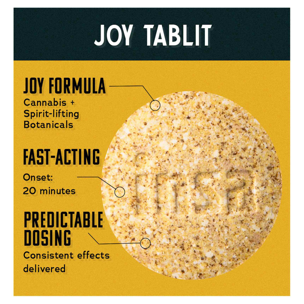 Tablit - Joy [1pk] (5mg CBD/5mg THC) by Insa