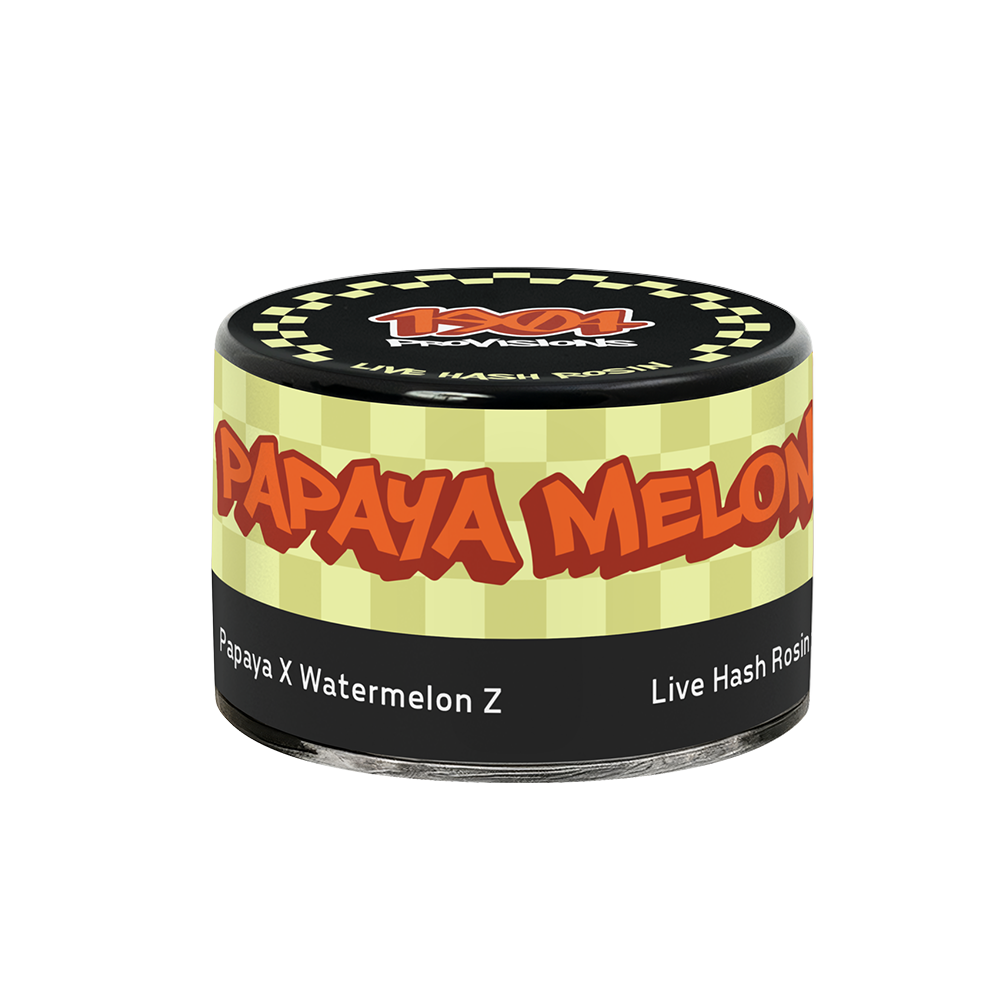 1904 Provisions | PAPAYA MELON | Live Rosin | Ice Water Hash | 1g by 1904
