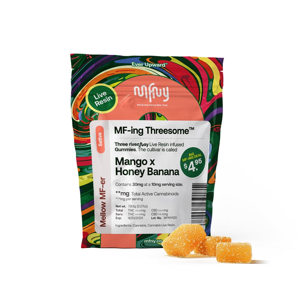 Mango x Honey Banana [3pk] (30mg) by MFNY