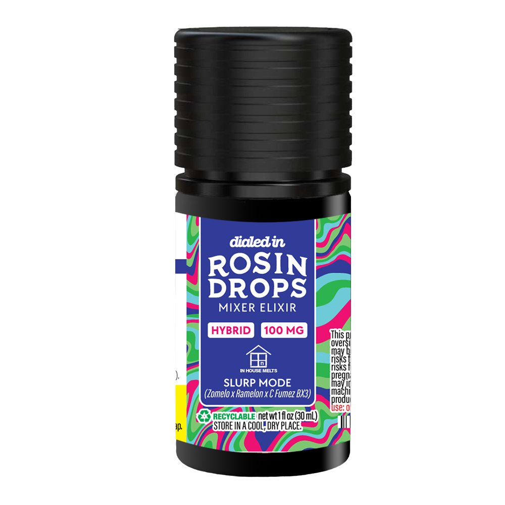 100mg - Slurp Mode - Rosin Drops by Dialed In Gummies