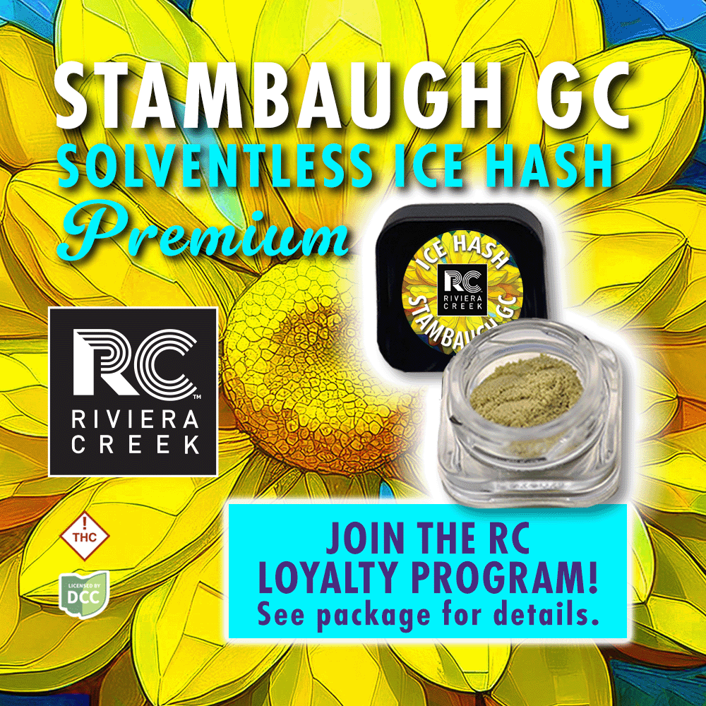 Stambaugh GC Premium Ice Hash by Riviera Creek