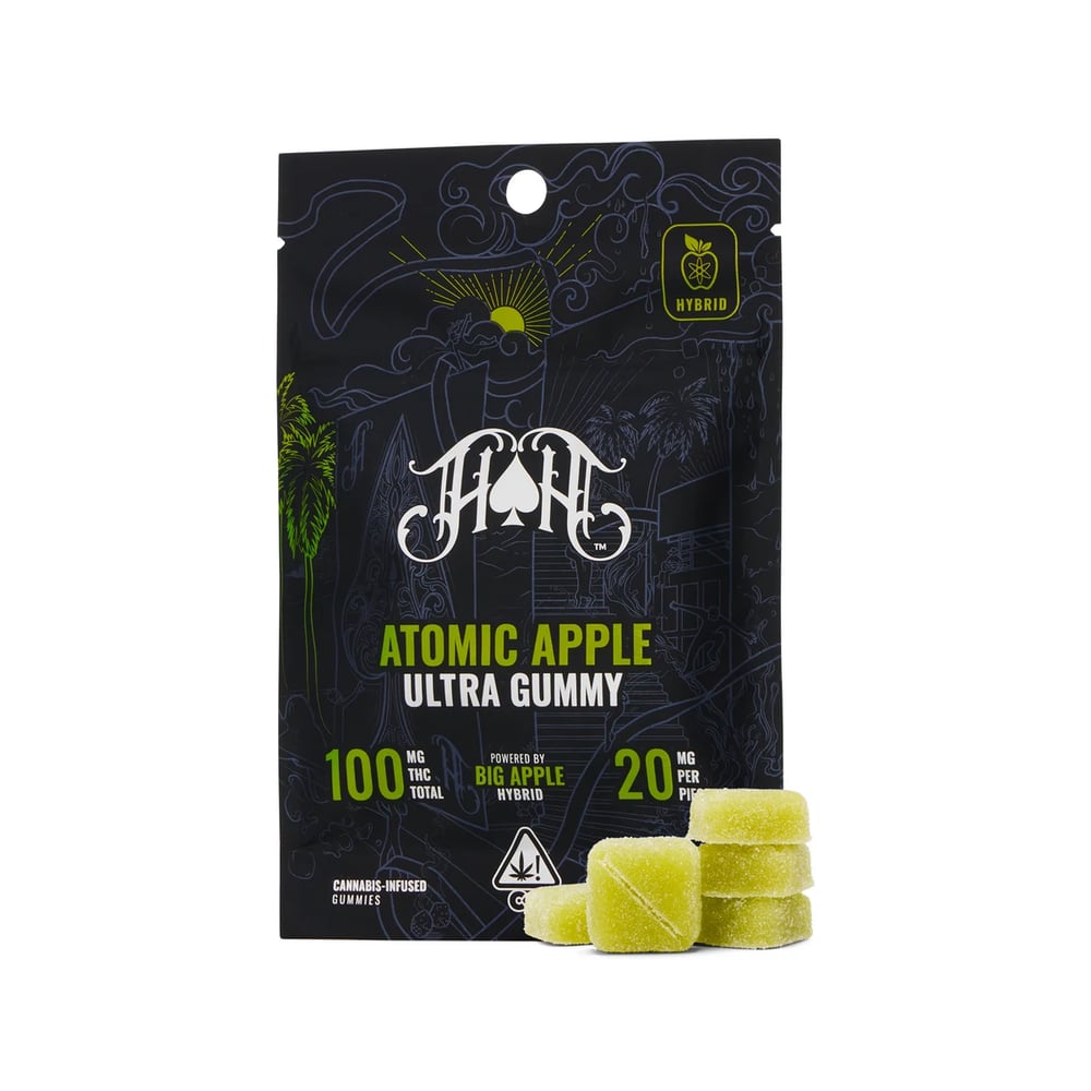 Atomic Apple | Hybrid - Ultra Pure Gummies - 100mg THC by Heavy Hitters