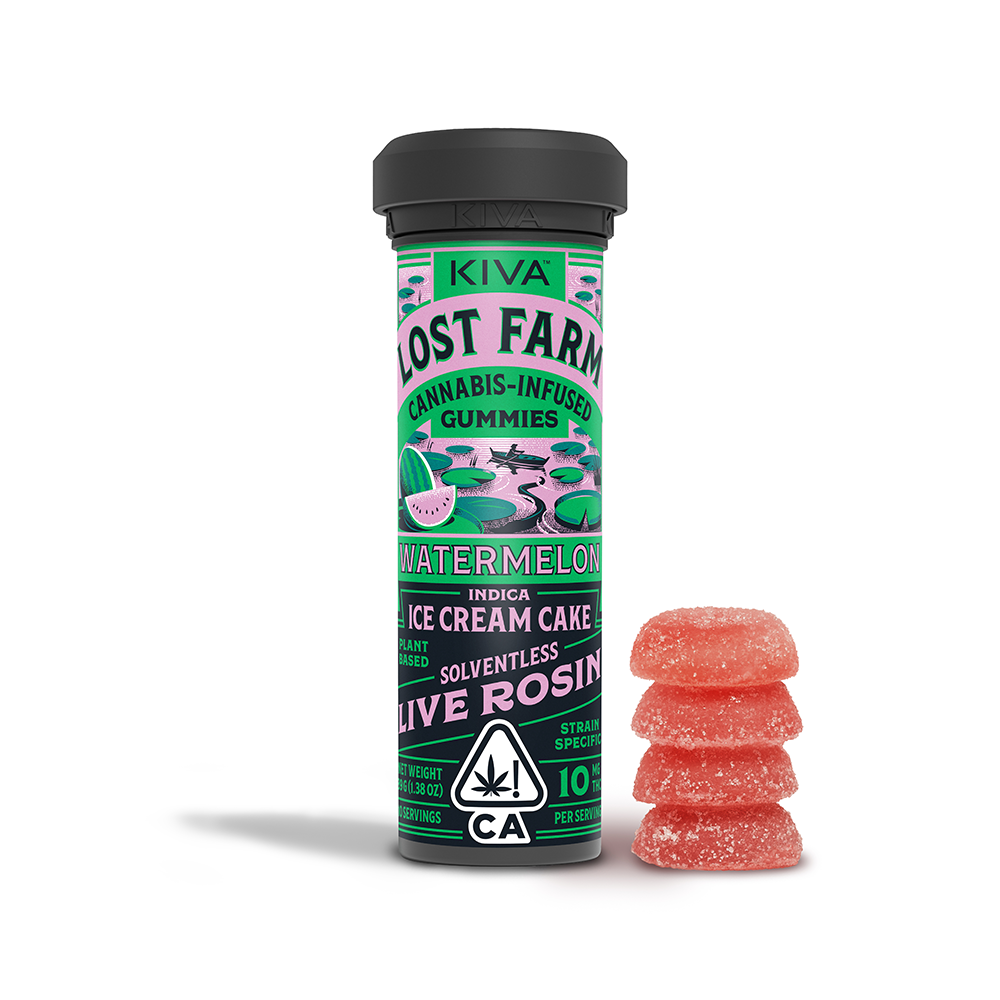 Watermelon x Ice Cream Cake [10pk] (100mg) by Lost Farm