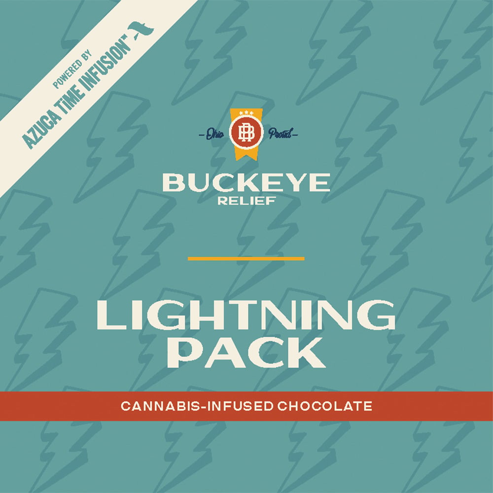 Dark Chocolate Lightning Pack [4pk] (110mg) by Buckeye
