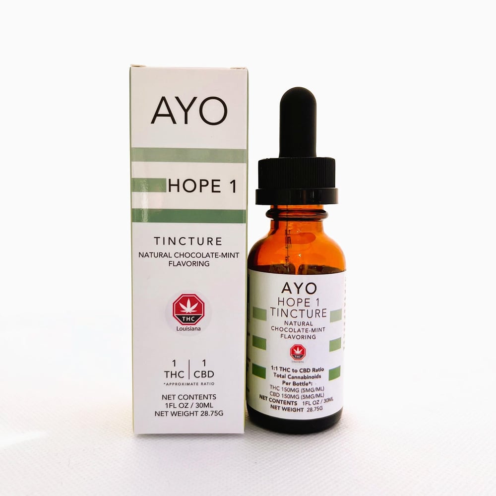 1:1 Hope 1 - Chocolate Mint [30ml] (150mg THC/150mg CBD) by AYO