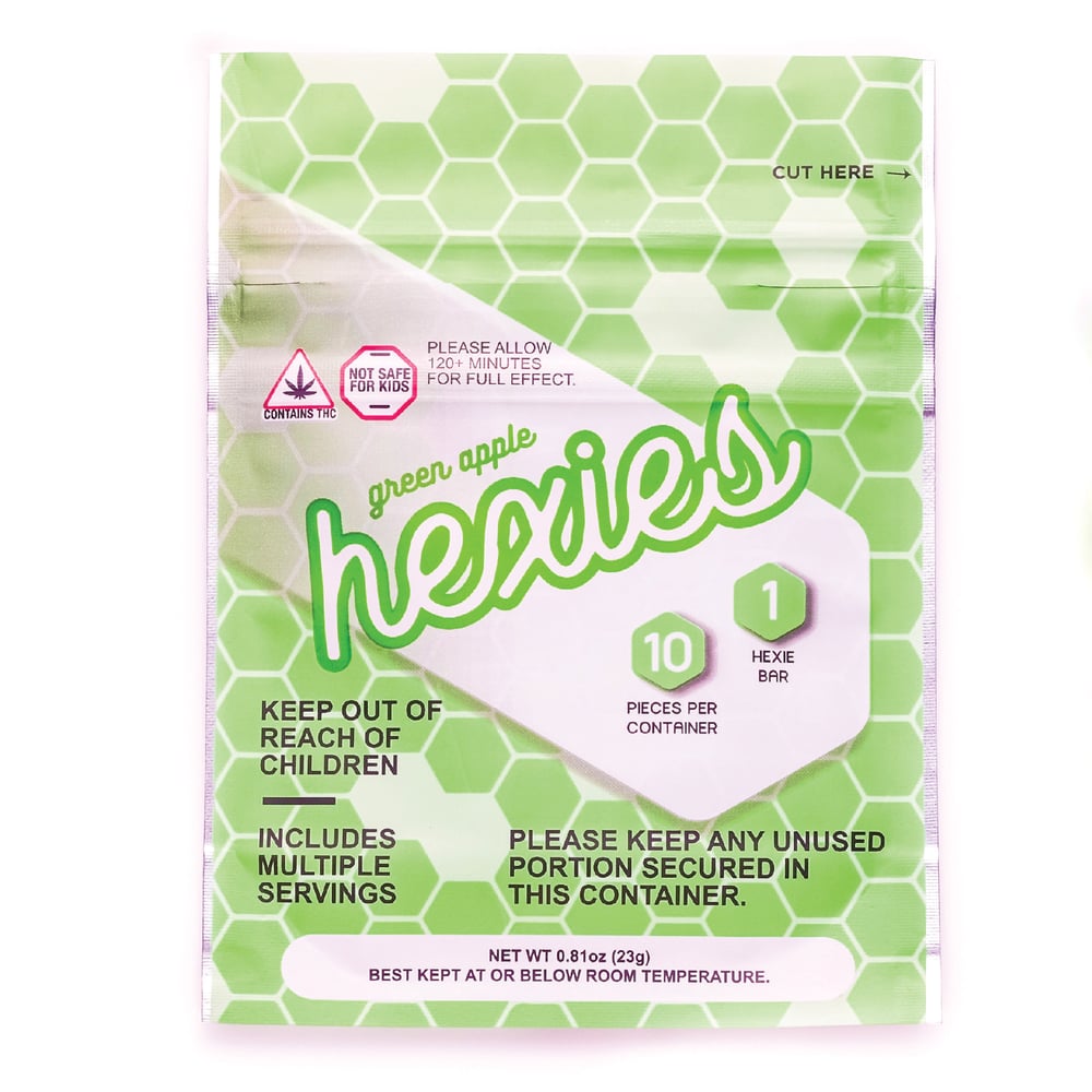 Hexies Green Apple [10pk] (50mg) by Hexies
