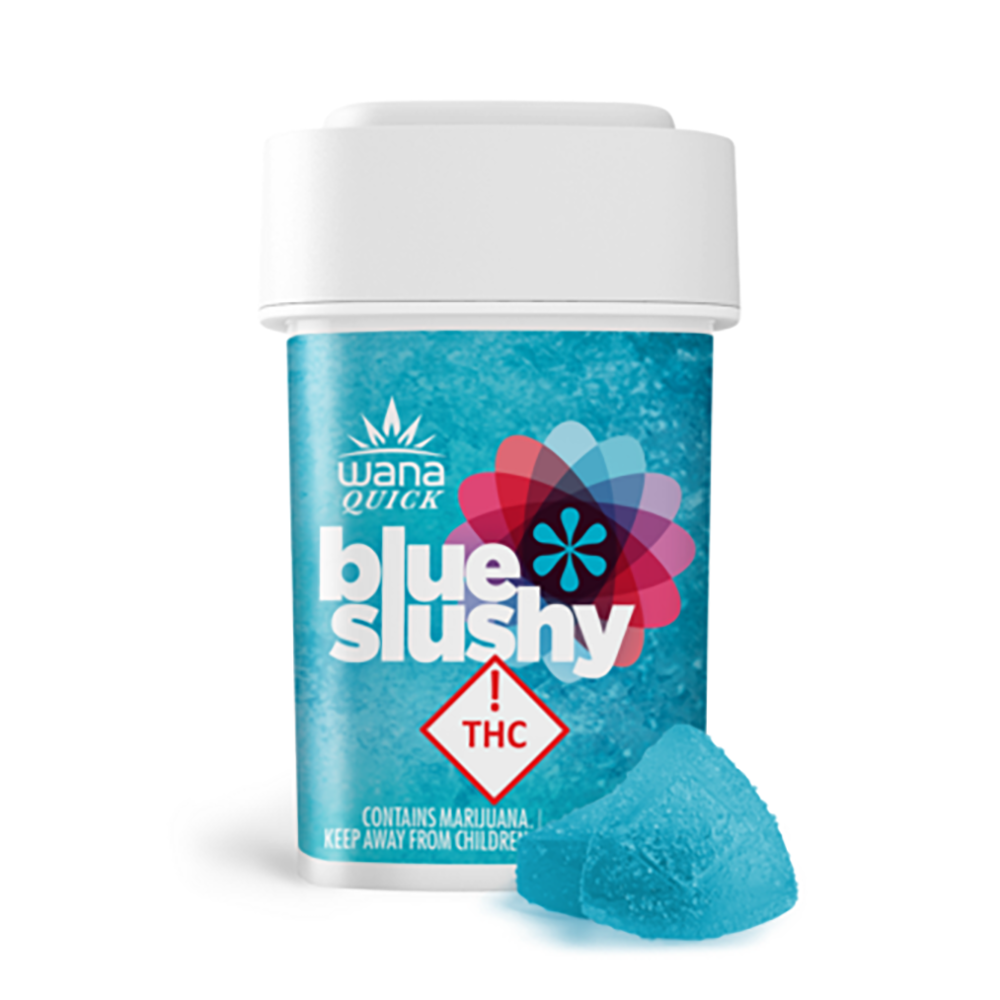 Blue Slushy - Sativa [10pk] (100mg) by Wana in United States