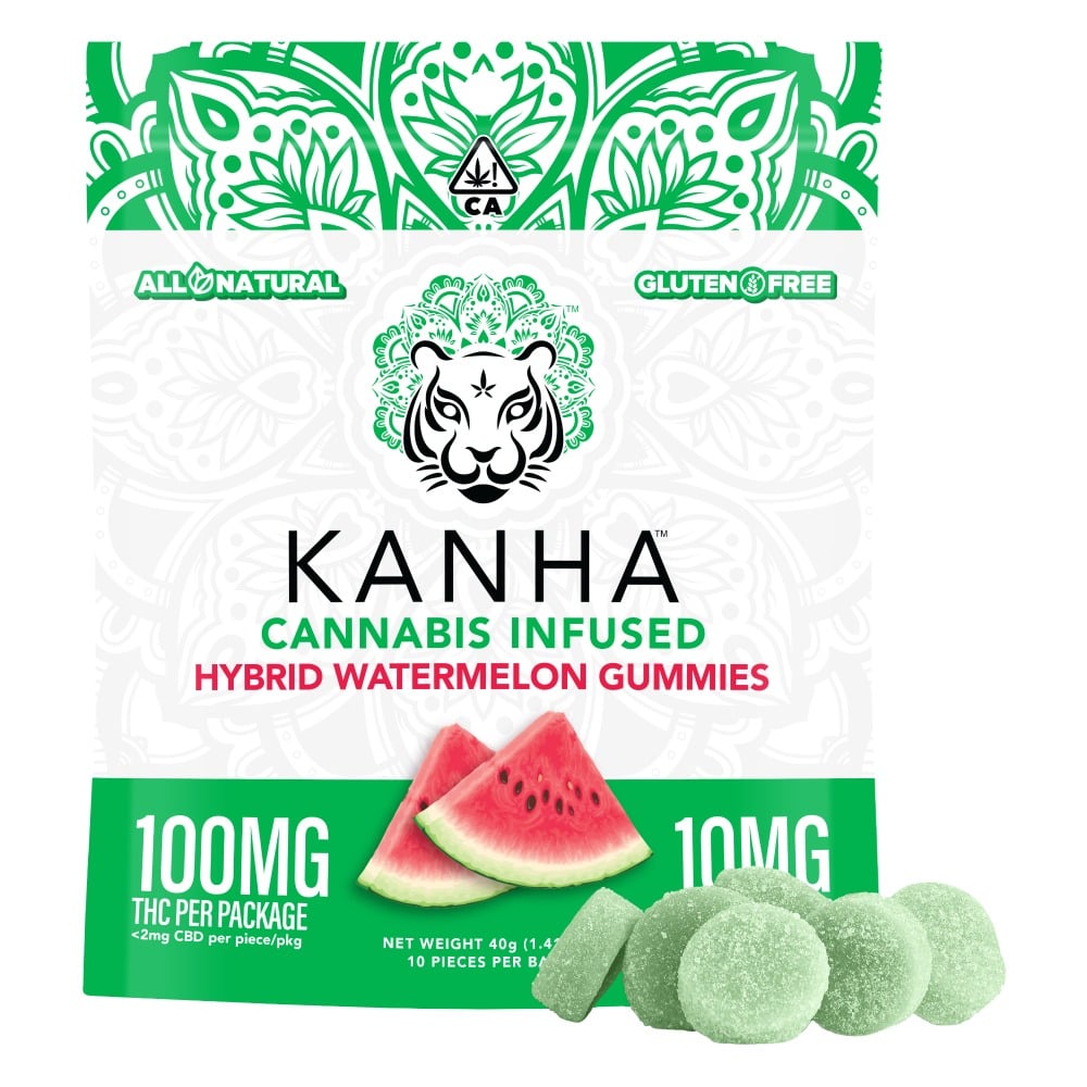 PROMO - Kanha - Watermelon - Hybrid [10pk] (100mg) by PROMO