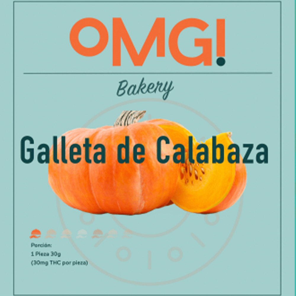 Galleta de Calabaza (30mg) by OMG! - PR