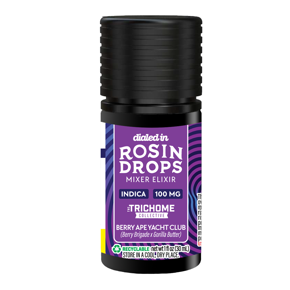 100mg - Berry Ape Yacht Club - Rosin Drops by Dialed In Gummies