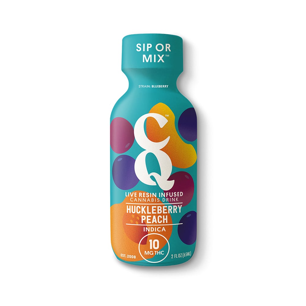Huckleberry Peach w/ BLUEBERRY Live Resin [2oz] (10mg THC-Hemp) by CQ/Cannabis Quencher