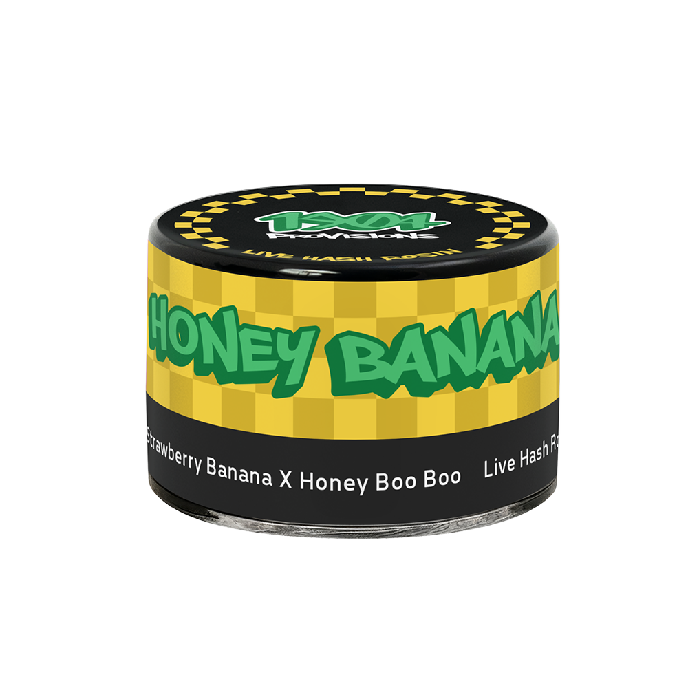 1904 Provisions | HONEY BANANA | Live Hash Rosin | Ice Water Hash | 1g by 1904