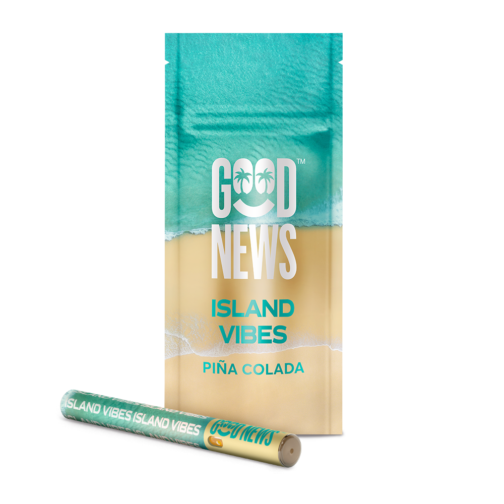 ISLAND VIBES: Pina Colada Vape Pen (500mg) by Good News™