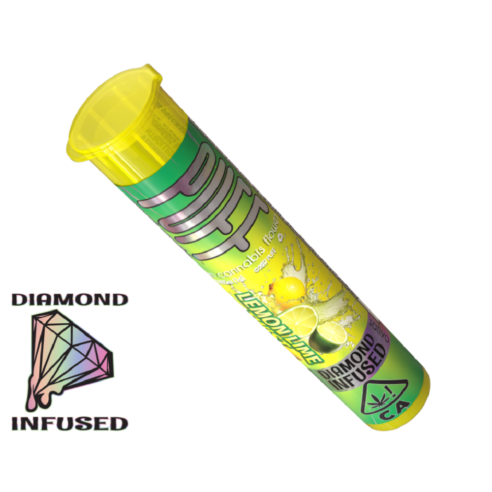 Lemon Lime Twist - Diamond Infused Sativa [1g] by PUFF