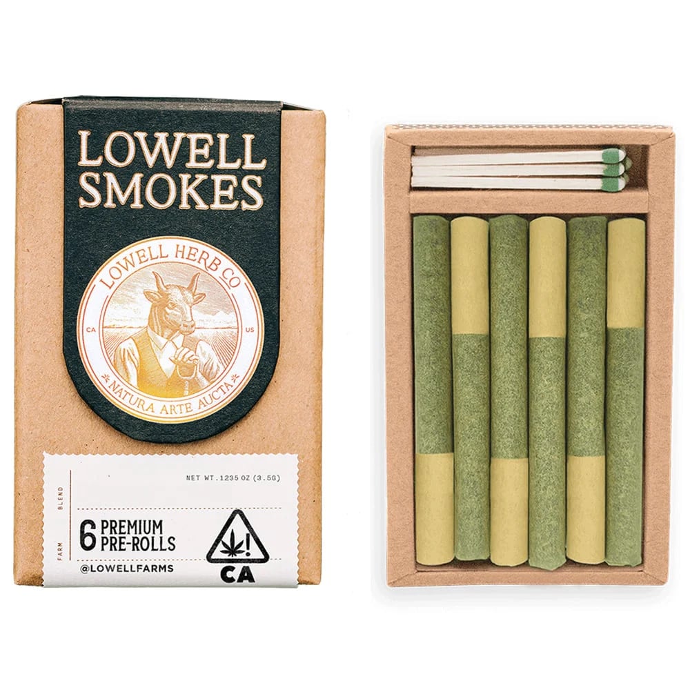 A Shore Thing Sativa [.6g each / 3.6g total] by Lowell Herb Co