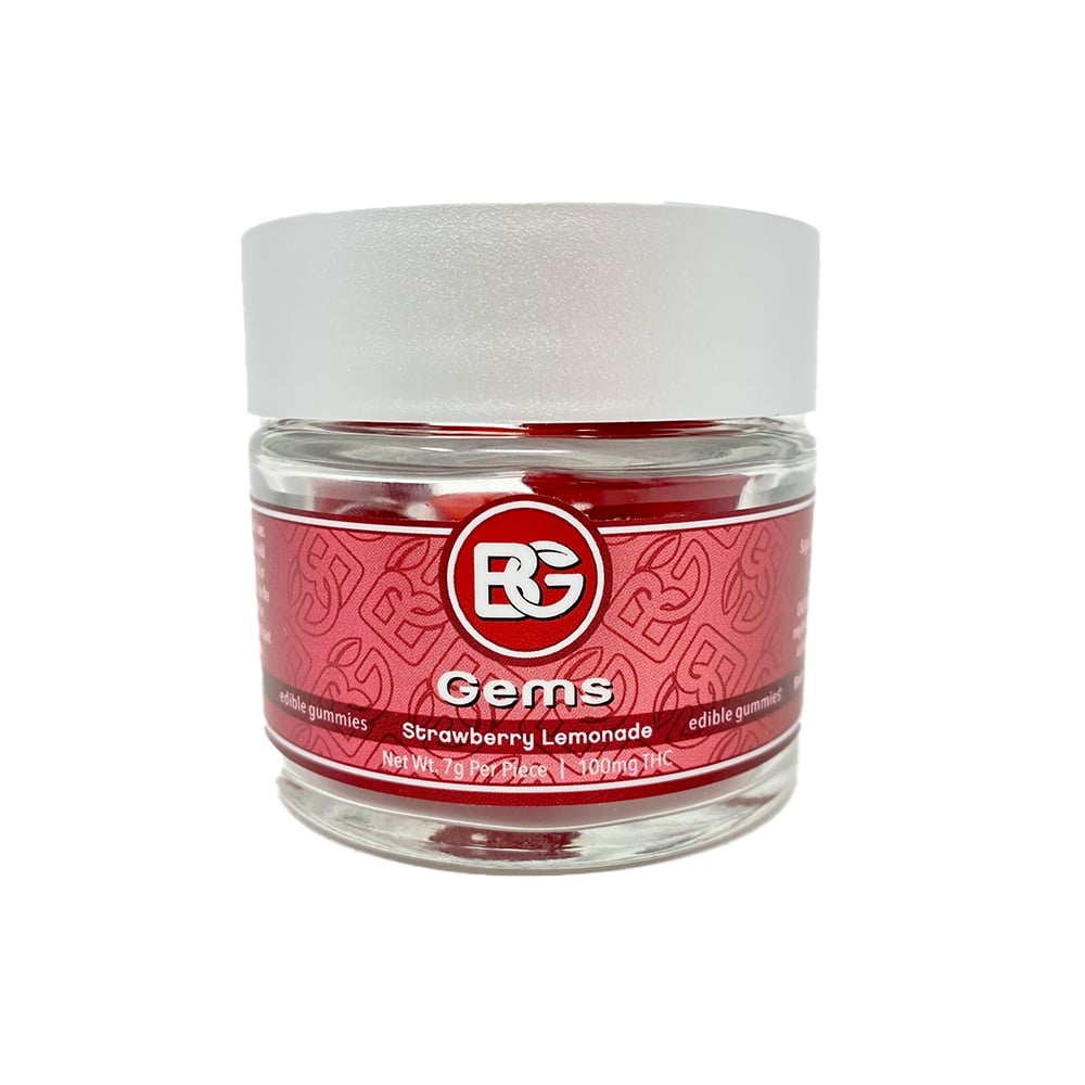Strawberry Lemonade Gems [5pk] (100mg) by Bedford Grow in United States
