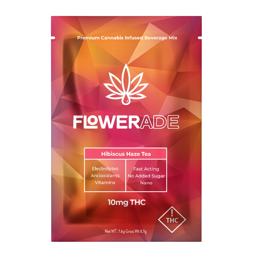 Hibiscus Haze Tea (10mg) by Flowerade