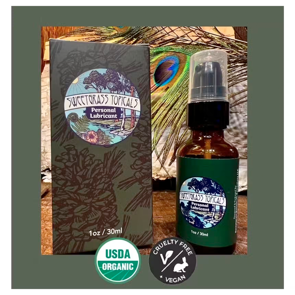 1:1 Personal Lubricant (500mg CBD/500mg THC) by Sweetgrass Botanicals