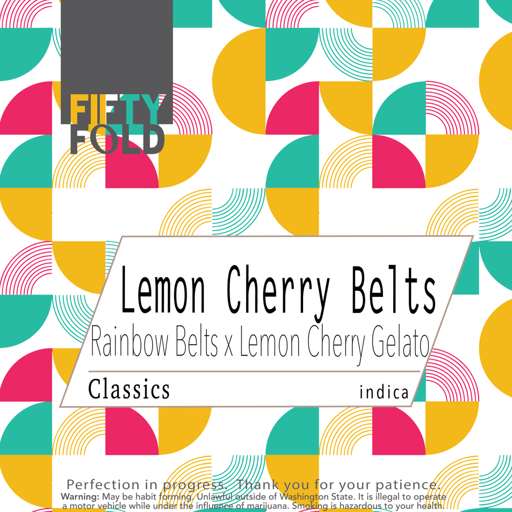 Lemon Cherry Belts [.75g] by Fifty Fold