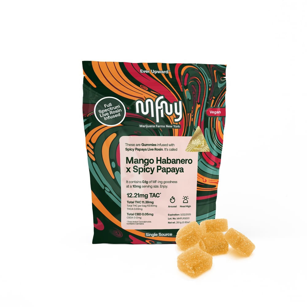 Mango Habeñero x Spicy Papaya [10pk] (100mg) by MFNY